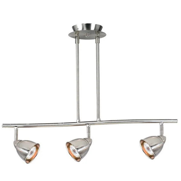 Cal Lighting SL-954-3-RU-WH 3-Lights Serpentine Rust & White
