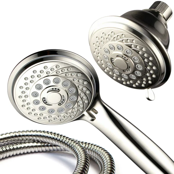 AquaSpa 30-Setting Ultra-Luxury 3 Way ShowerHead/Handheld Shower Combo with Insta-Mount Wall Bracket