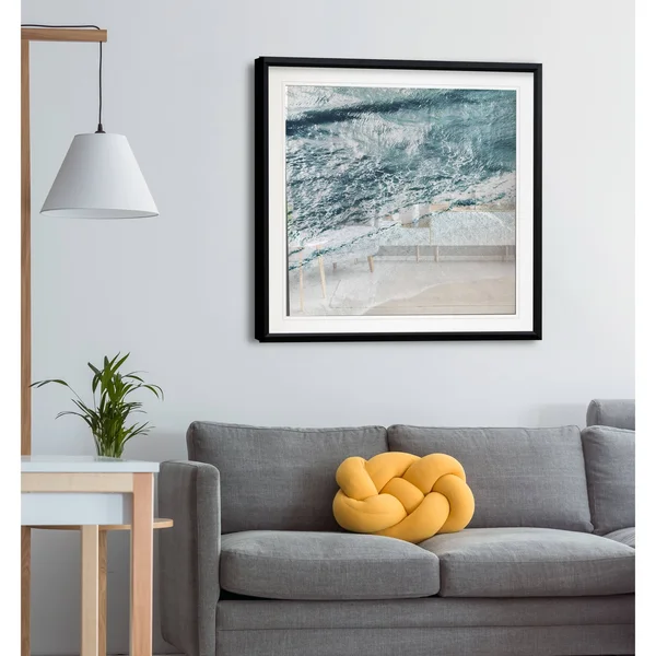 Ocean Detail -Framed Giclee Print - 32x32
