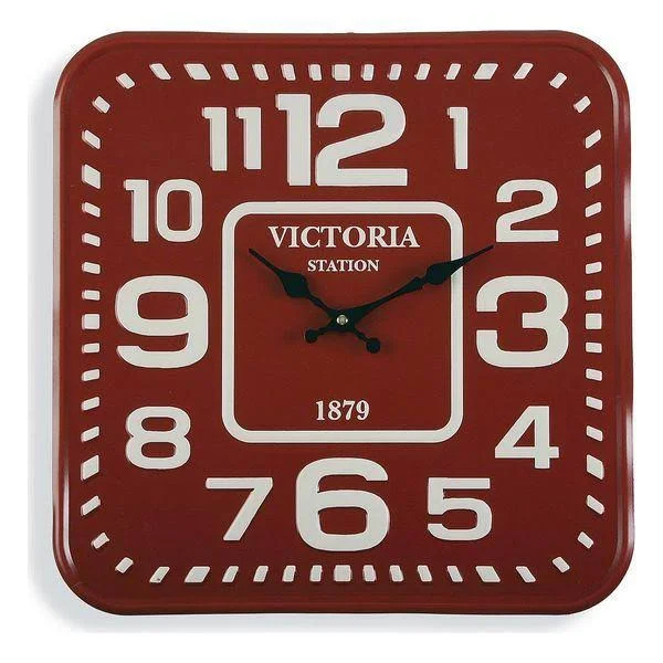 BigBuy Home Wall Clock Victoria Metal (40 x 6 x 40 cm)