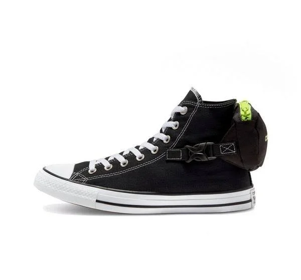 Converse Buckle Up Chuck Taylor All Star (Black Size 8.5) Unisex Canvas Shoes