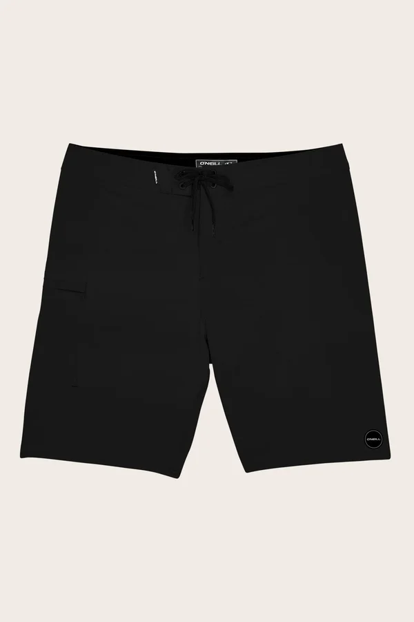 O&Neill Hyperfreak Solid Boardshorts Men's Black - 36