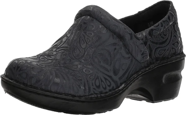 B.O.C. Women Peggy Tooled Leather Clogs