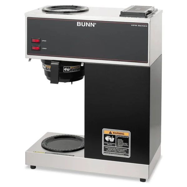 BUNN VPR 12-Cup Pourover Commercial Coffee Brewer with 2 Warmers