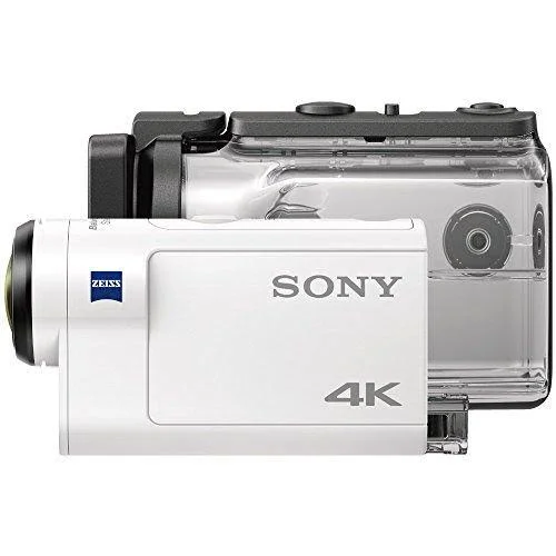 Sony FDR-X3000R 4K Action Camera with Live View Remote + Outdoor Action Kit & Accessory Bundle