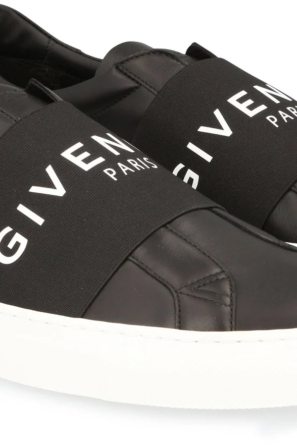 Givenchy, Men Urban Street Leather Slip-On Sneakers Black 40