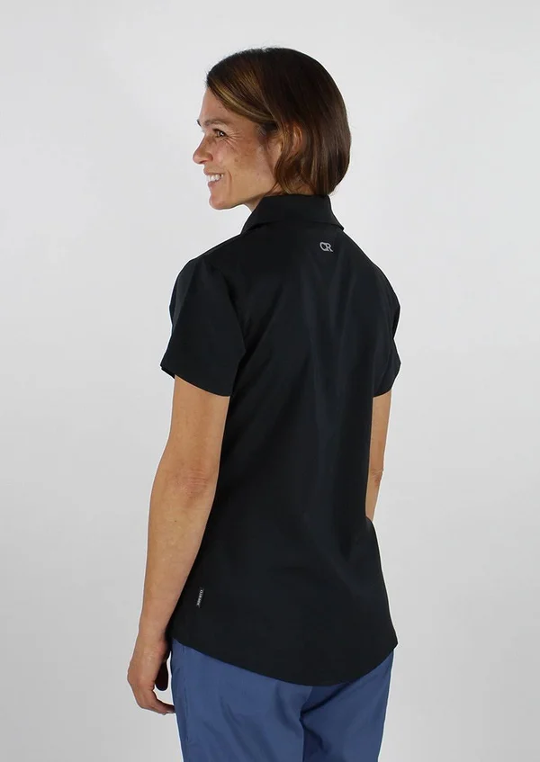Club Ride Women's Simply Bandara Shirt - Xs - Raven