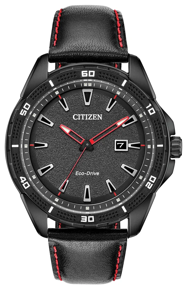 Citizen AR Eco-Drive Black Dial Men's Watch AW1585-04E