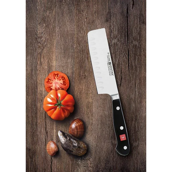 Wusthof Classic Nakiri Hollow Edge Knife, 7-in