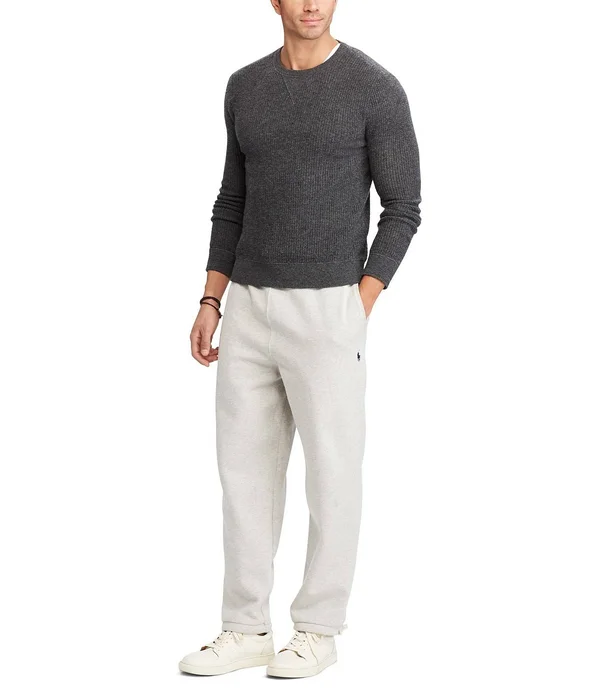 Polo Ralph Lauren Men's Big & Tall Fleece Drawstring Pants 2951378 - LT, Alaskan Heather