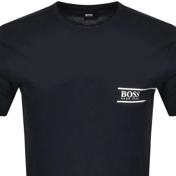 Boss by Hugo Boss Lounge Crew Neck T Shirt - Blue
