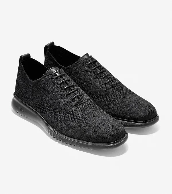 Cole Haan 2.Zerogrand Stitchlite Oxford Black/Black, Men's, Size: 10.5