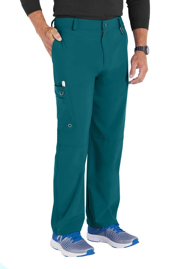 Cherokee CK200A Men's Fly Front Pant - Caribbean Blue - XL