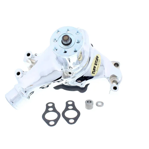 King Chrome Small Block Chevy 1969-86 Long Water Pump 91315467