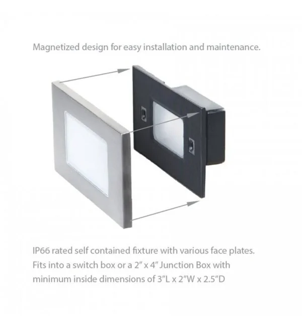 WAC WL-LED130 LED Step and Wall Light