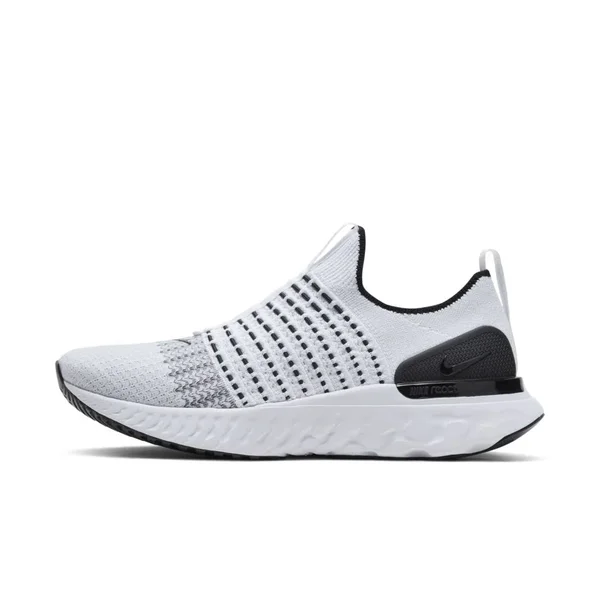 Nike Men's React Phantom Run Flyknit 2 Running Shoes, White