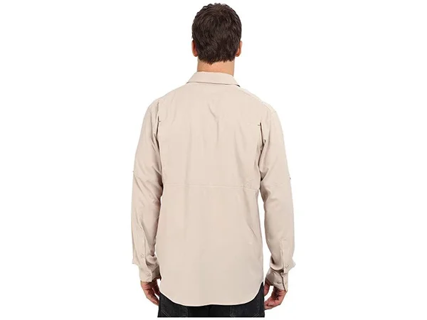 Columbia Men's Silver Ridge Lite Button Up Long Sleeve Shirt - Size: XL, Fossil