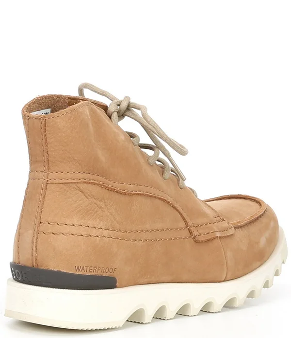 Sorel Men's Kezar Moc Waterproof Boot - 8.5 - Burro