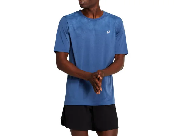 Asics Men's Short Sleeve Speed Tech Top Running Clothes 2011A609