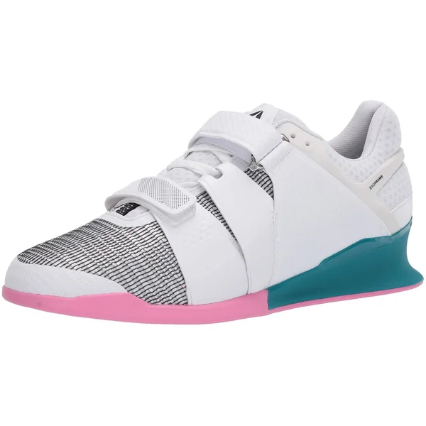 Reebok Legacylifter, White/Seaport Teal/Polished Pink, 8