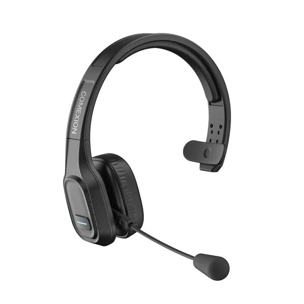 Comexion Trucker Bluetooth Headset V5.0, Wireless Headphone with Noise Cancelingu0026Mute Microphone for Cell Phones, on Ear Blu