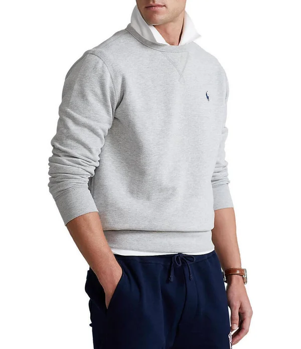 Polo Ralph Lauren Men's Fleece Crewneck Sweatshirt - Andover Heather