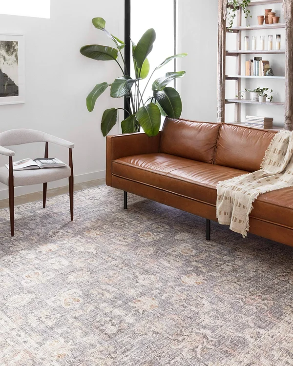 Loloi II Skye SKY-01 Grey/Apricot Rug - 2&6x22x12&0x22 - Runner