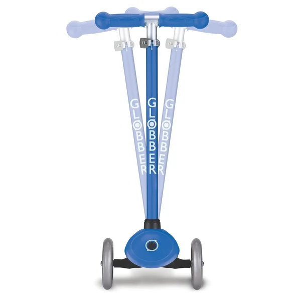 Globber Primo 3 Wheel Adjustable Height Scooter (Dark Blue)