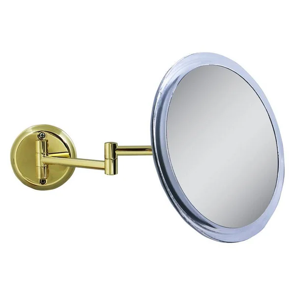 Zadro 5X Brass Wall Mirror - Z9wg