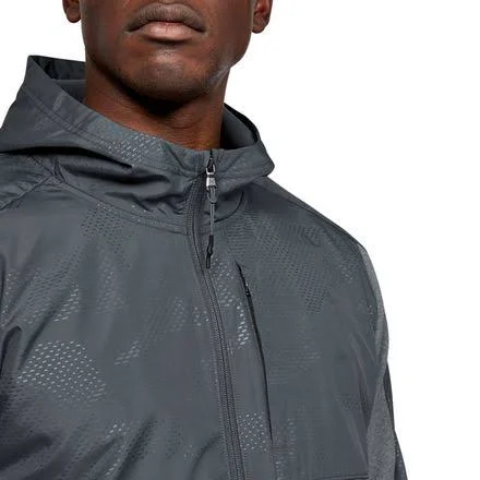 Under Armour Men's ColdGear Infrared Full Zip Hoodie - Gray, XXL