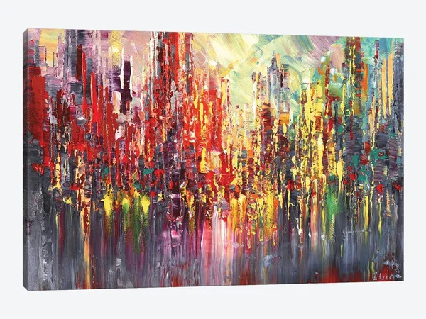 Tango Canvas Artwork Print by Tatiana Iliina Style > Fine Art > Contemporary Fine Art > Current Day Impressionism ar