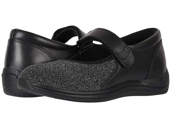 Drew Women's Magnolia Black Lurex Stretch 5 M