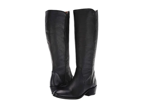 Frye Company Carson PIPING Tall 9 Women's Black