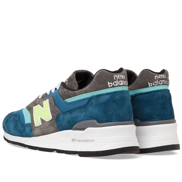 New Balance Men's 997 Made in USA Low-top Sneakers - Blue