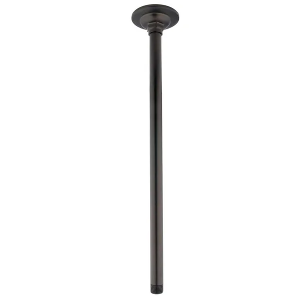 Kingston Brass Raindrop Ceiling 17 in. Shower Arm with Flange in Oil Rubbed Bronze HK217A5