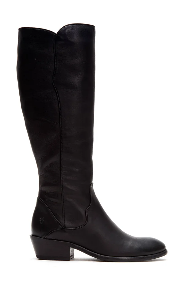 Frye Company Carson PIPING Tall 9 Women's Black
