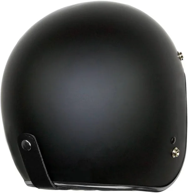 Origine Primo Solid Jet Helmet - Black, Size Xs