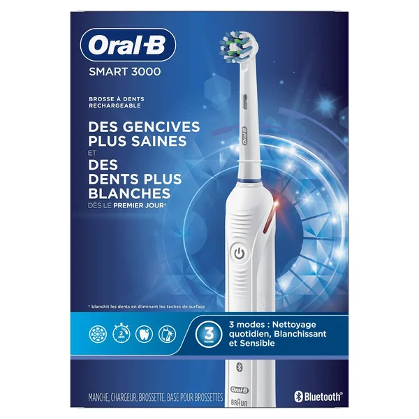 Oral B Smart 3000 Toothbrush, Rechargeable
