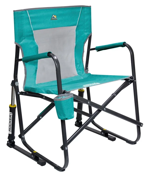 GCI Outdoor Freestyle Rocker Mesh Chair, Men's, Green