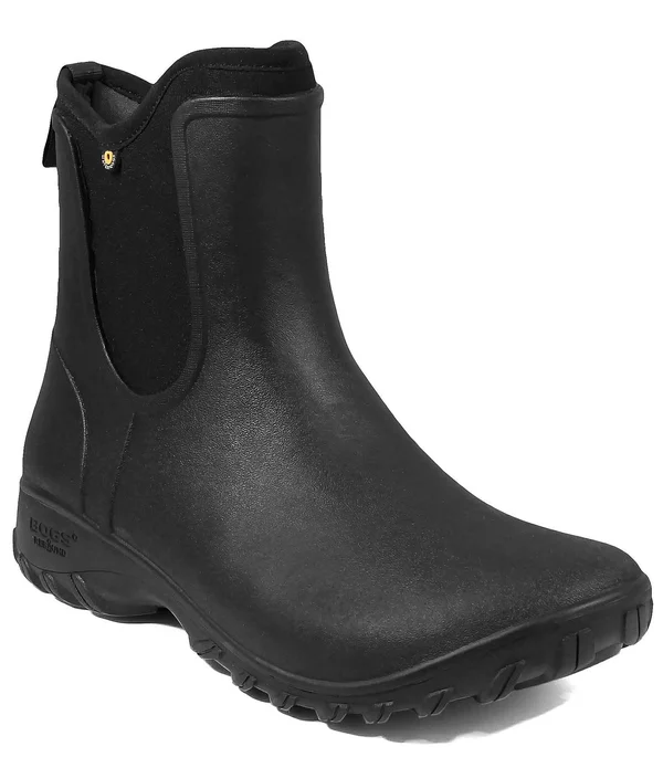 Bogs Sauvie Slip on Boot 10 Women's Black
