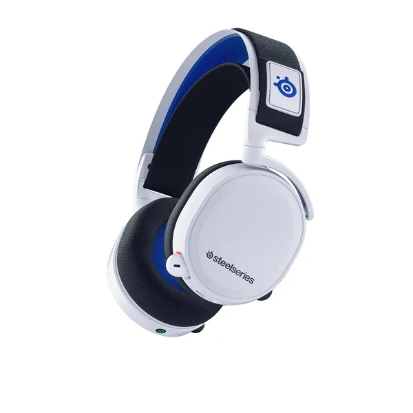 SteelSeries Arctis 7P - Headset - full size - 2.4 GHz - wireless - USB-C - white - for Sony PlayStation 4 - Sony PlayStation 4 Pr