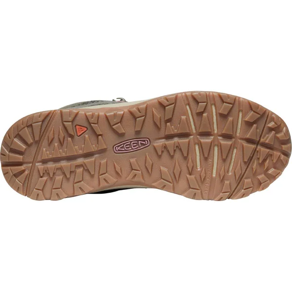 Keen Terradora II Mid Waterproof Boot 9, Dusty Olive/Nostalgia Rose (Women's)