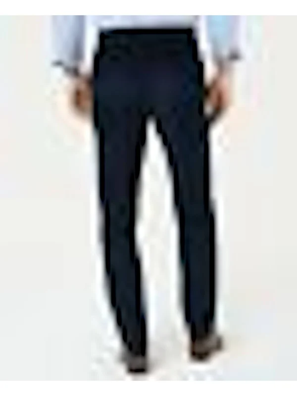 Ralph Lauren Mens Navy Stretch - Classic Fit Pants 30w/ 30L