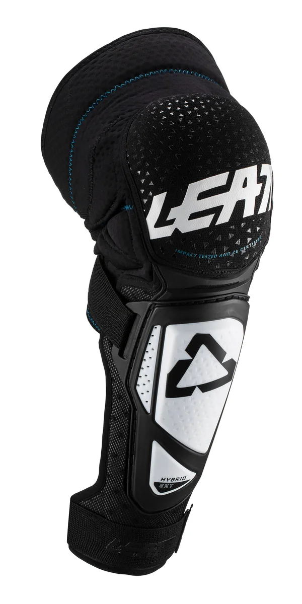 Leatt Knee & Shin Guard 3DF Hybrid EXT - White/Black - XXL