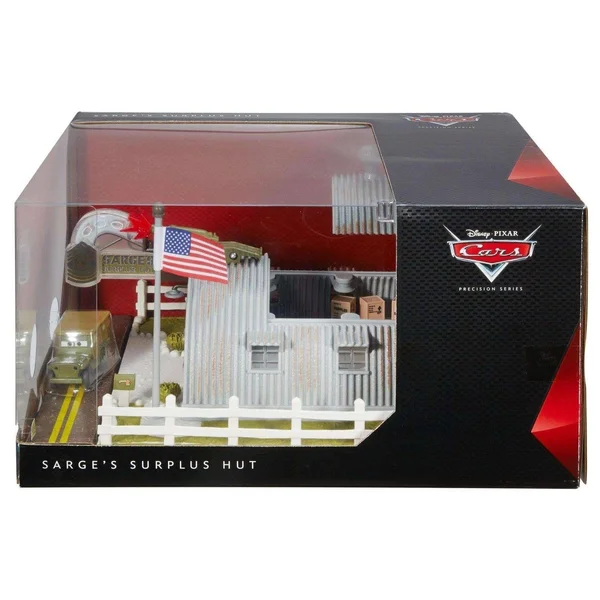 Disney Pixar Precision Series Sarge&s Surplus Hut Playset