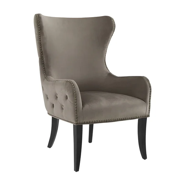 Linon Salem Beige Round Back Chair