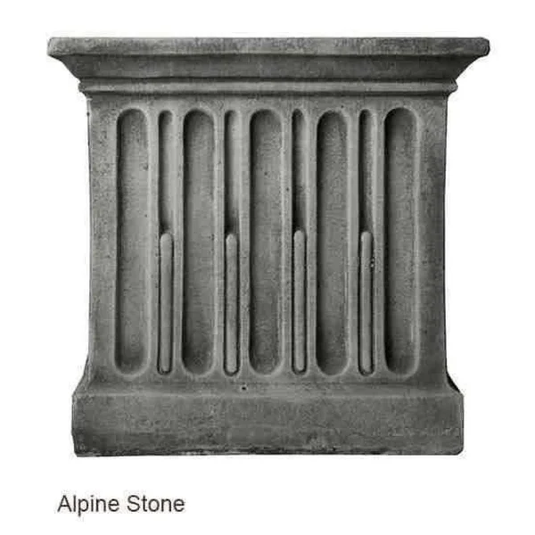 Campania International My Heart Is in The Garden Birdbath - Travertine