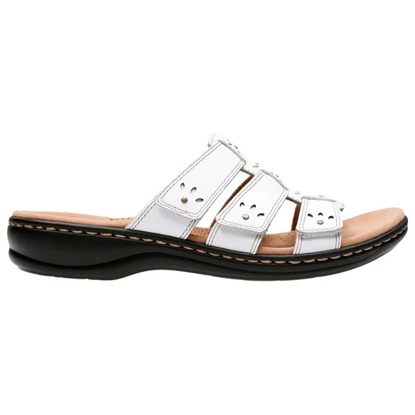 Clarks Leisa Spring Women's Sandals, Size: 6.5, White