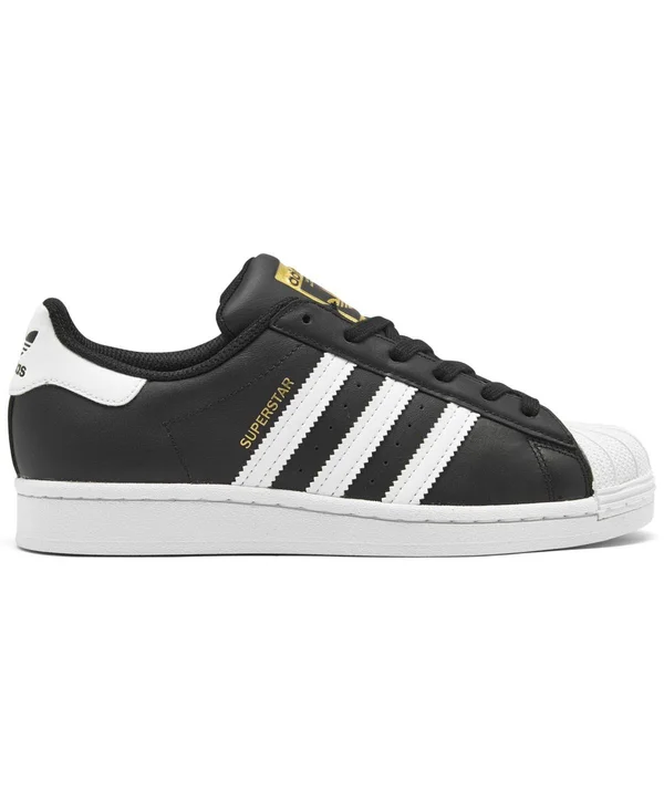 Adidas Originals Women's Superstar Shoes, Black