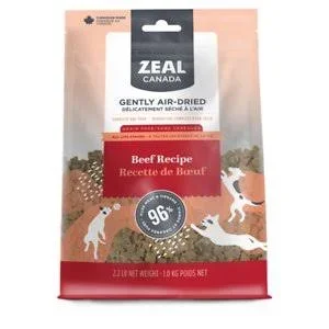 Zeal Canada Gently Beef Recipe Grain-Free Air-Dried Dog Food - 2.2-lb Bag